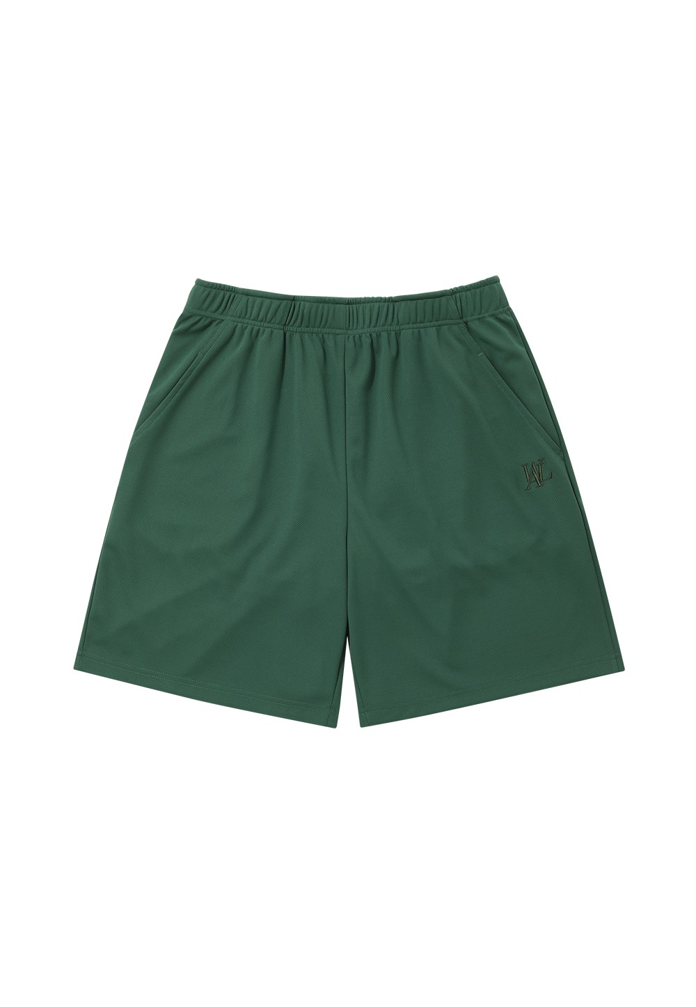 Signature summer mesh half pants - GREEN