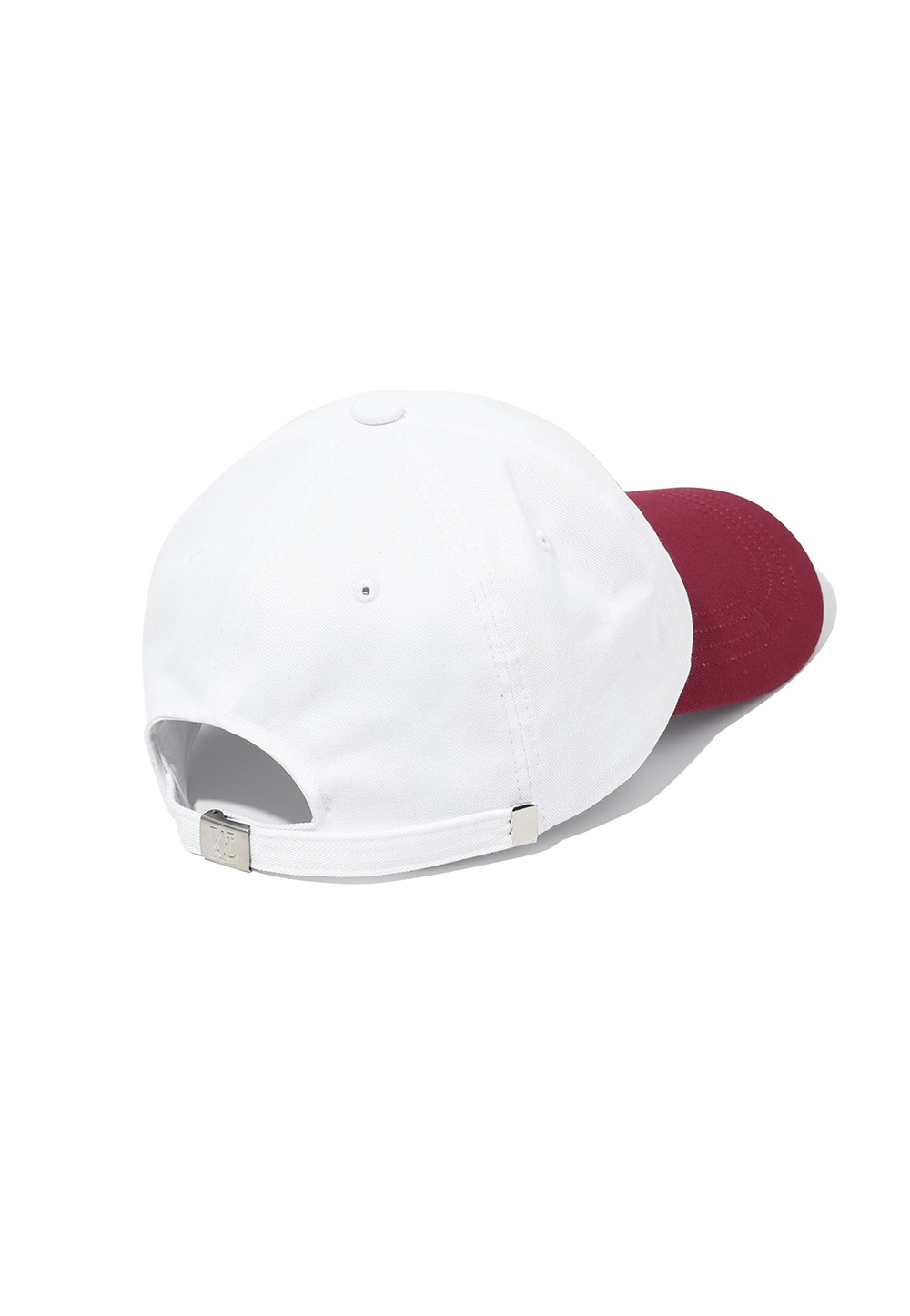 Arch logo ball cap - WHITE&amp;WINE