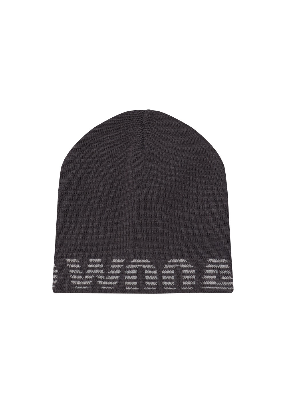 Lettering logo beanie - CHARCOAL GREY