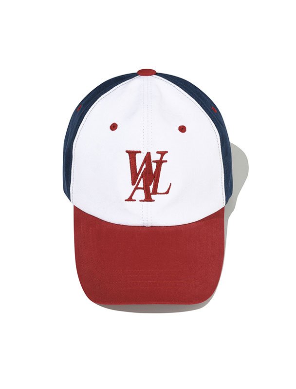 Multi-color ball cap - RED &amp; NAVY