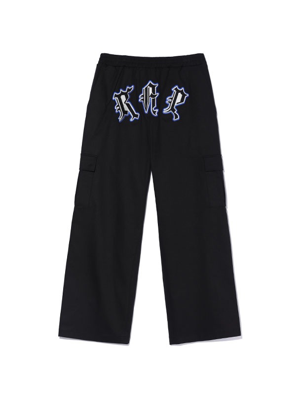 R.A.P hip cargo pants - BLACK