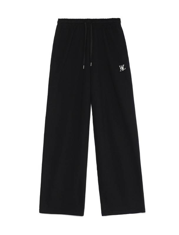 Signature relax wide pants - BLACK [S size 8/24 예약배송]