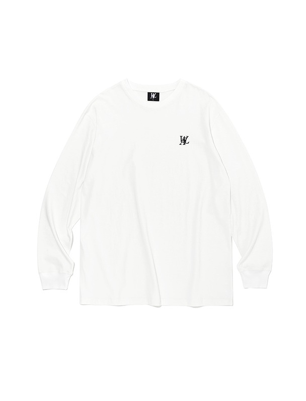 Signature Embroidery T-shirt - WHITE [6/10 예약배송]