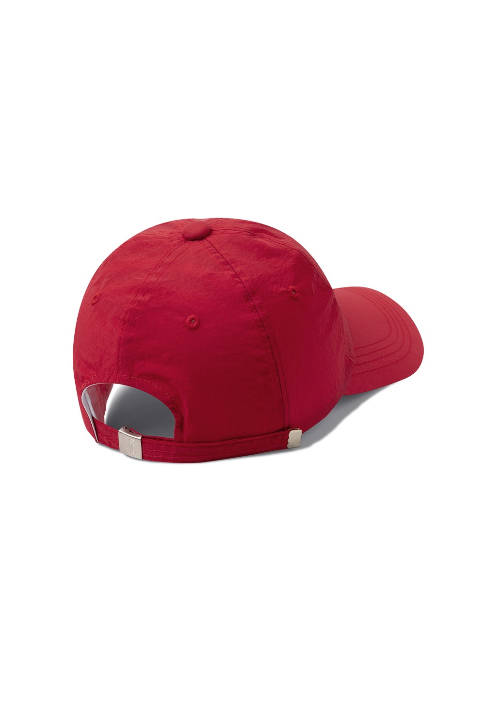Signature Nylon Ball Cap (White Logo) - RED