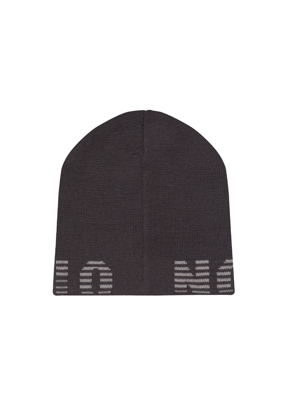 Lettering logo beanie - CHARCOAL GREY