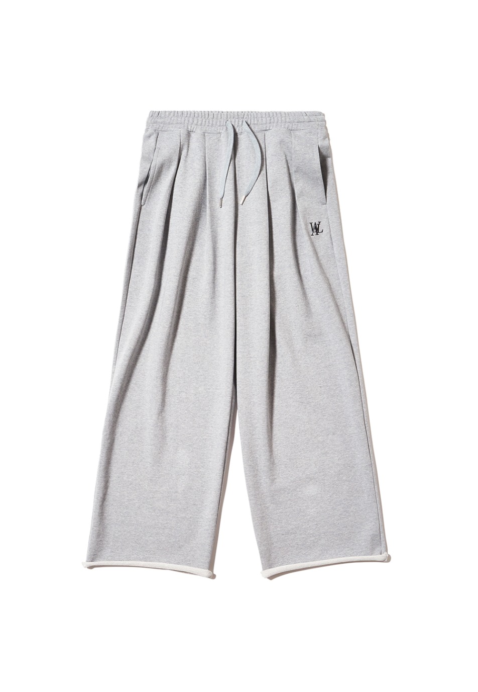 Signature easy wide pants - GREY