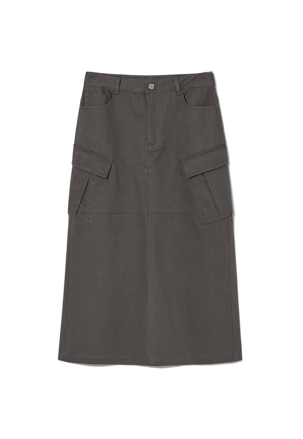 Daily cargo maxi skirt - CHARCOAL
